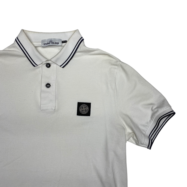 Stone Island 2016 White Short Sleeve Polo