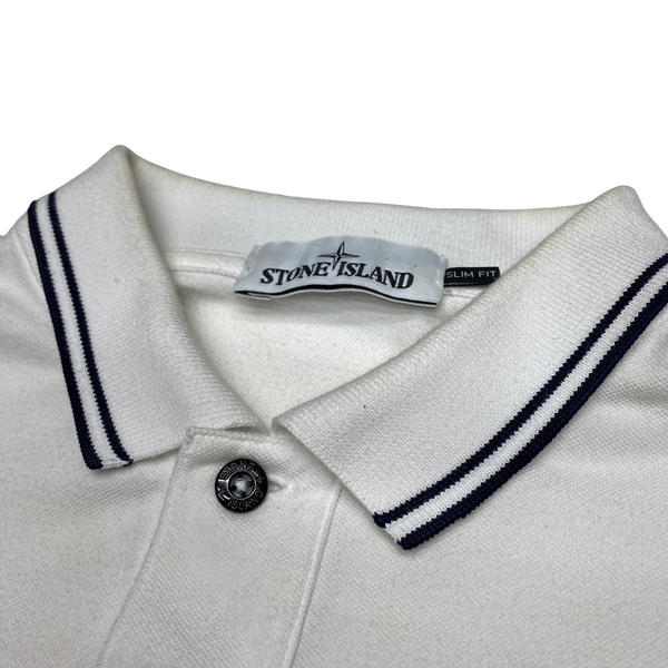 Stone Island 2016 White Short Sleeve Polo
