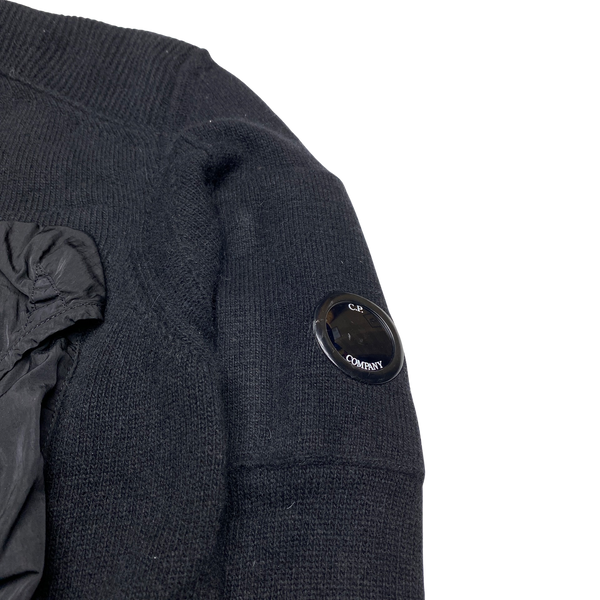 CP Company Black Knit Crewneck