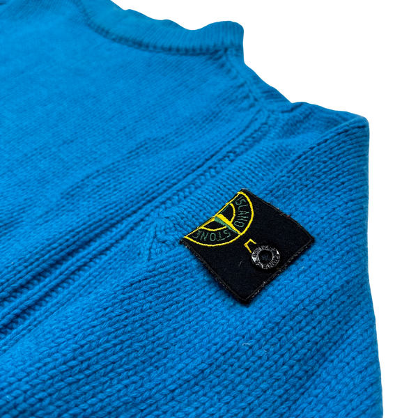 Stone Island Vintage 2000 Thick Wool Pullover - Small
