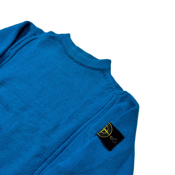 Stone Island Vintage 2000 Thick Wool Pullover - Small