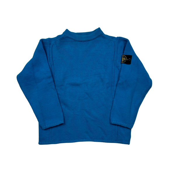 Stone Island Vintage 2000 Thick Wool Pullover - Small