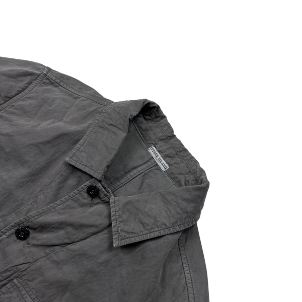 Stone Island 2008 Grey Double Lined Overshirt - Medium