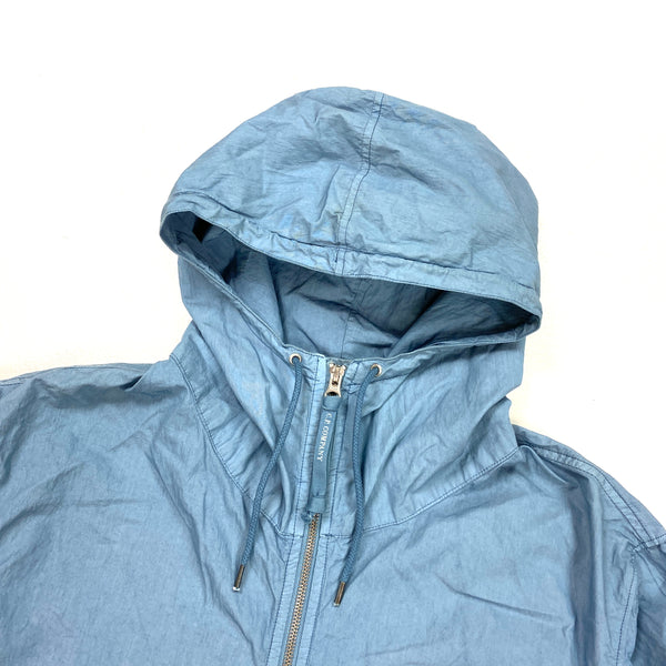 CP Company Light Blue Nylon Windbreaker Jacket