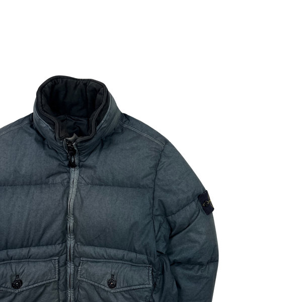 Stone Island 2017 Resin Poplin Down TC Puffer - Large