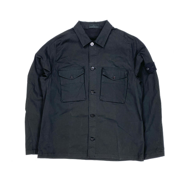 Stone Island Thick Cotton Ghost Overshirt