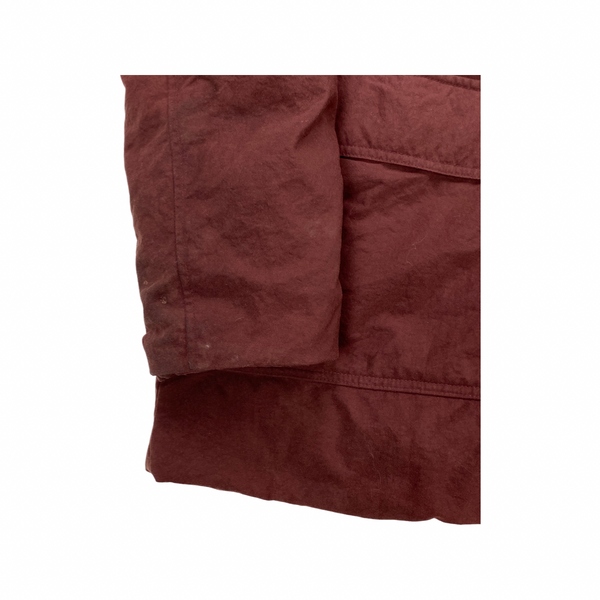 Stone Island Burgundy Reps Nylon R Down Jacket