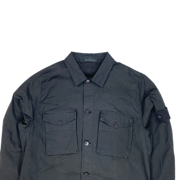 Stone Island Thick Cotton Ghost Overshirt