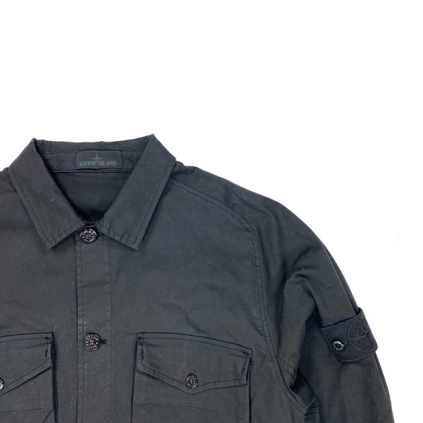 Stone Island Thick Cotton Ghost Overshirt