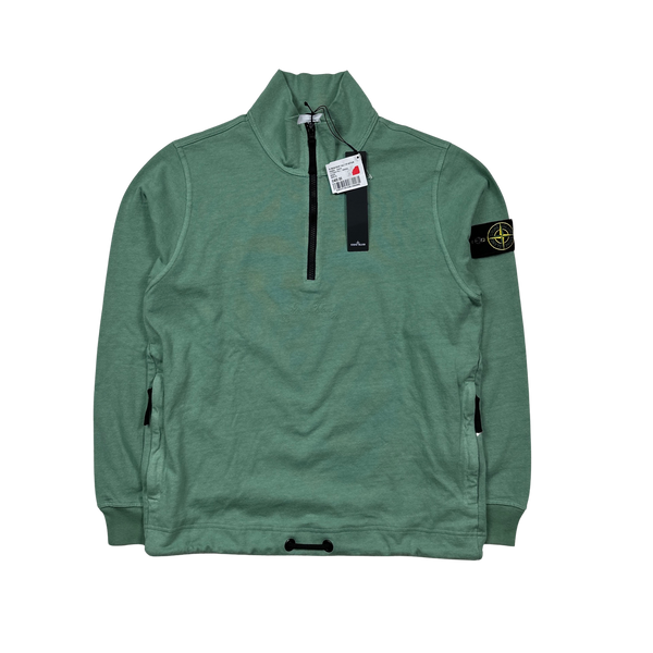 Stone Island Mint Green 40th Anni Embroidered Pullover - Small