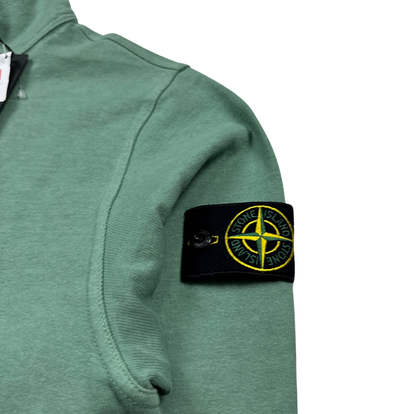 Stone Island Mint Green 40th Anni Embroidered Pullover - Small