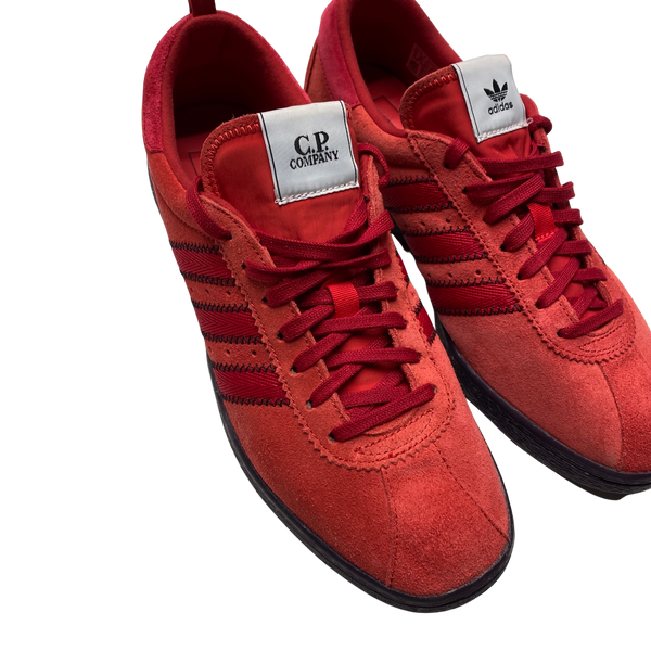 Adidas x CP Company Tobacco Brick Red Trainers