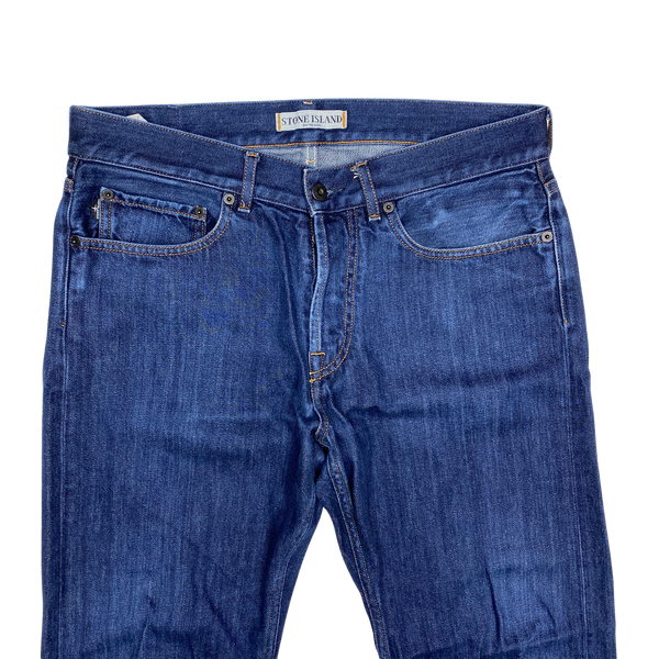 Stone Island 2010 Blue Denim Regular Fit