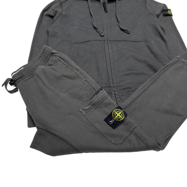 Stone Island 2018 Dark Grey Tracksuit Set