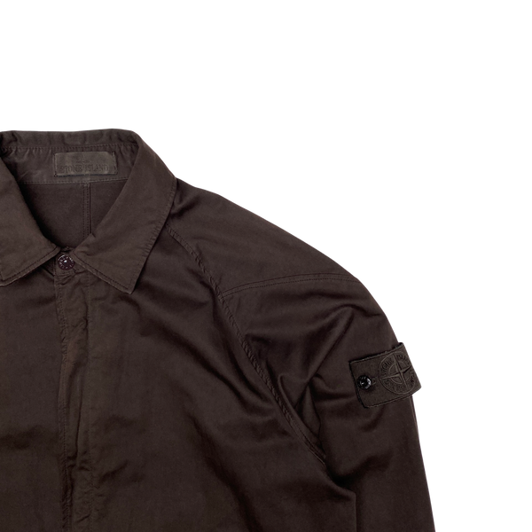 Stone Island 2020 Brown Ghost Overshirt