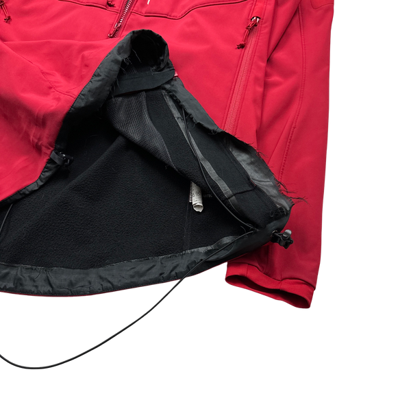 Arcteryx Red Polartec Soft Shell Jacket - XL