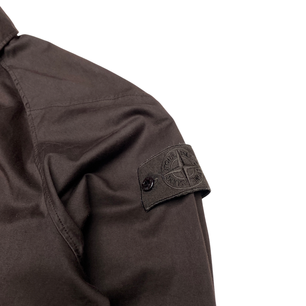 Stone Island 2020 Brown Ghost Overshirt
