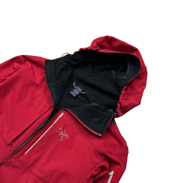 Arcteryx Red Polartec Soft Shell Jacket - XL