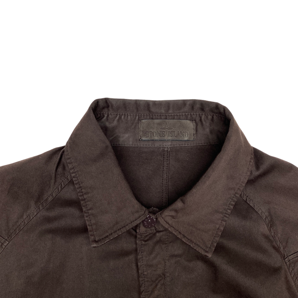 Stone Island 2020 Brown Ghost Overshirt