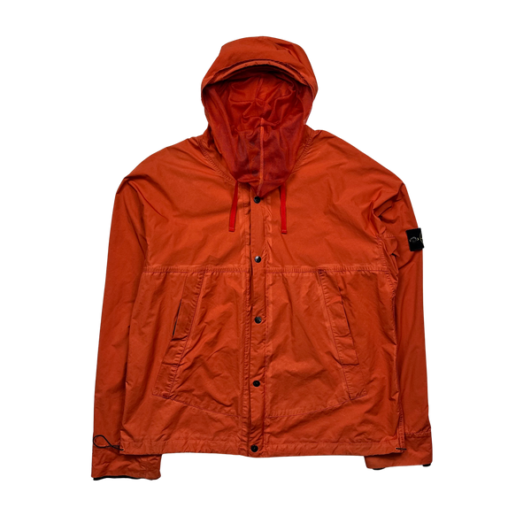 Stone Island 2006 Orange Bee Keeper Jacket - XXL