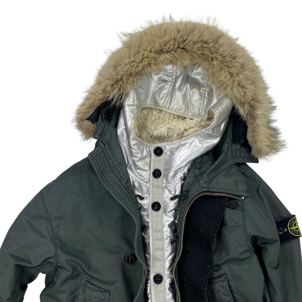 Stone Island Sherling Lined David TC Jacket