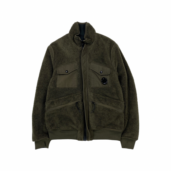 CP Company Reversible Sherpa Fleece Soft Shell Jacket