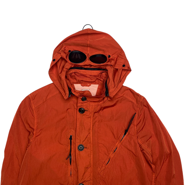 CP Company Orange Chrome Goggle Jacket