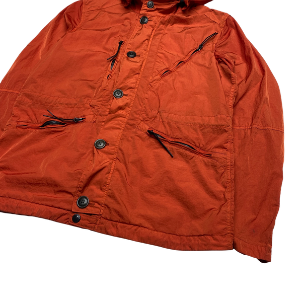CP Company Orange Chrome Goggle Jacket