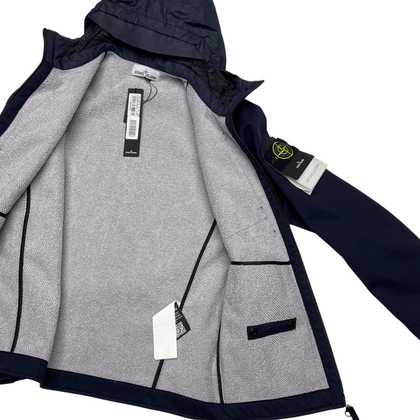 Stone Island 2016 Navy Soft Shell R Terry Jacket