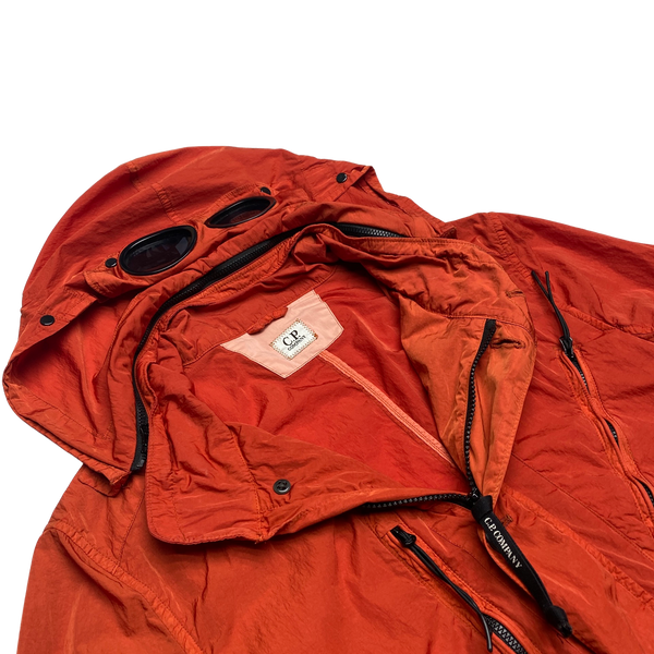 CP Company Orange Chrome Goggle Jacket