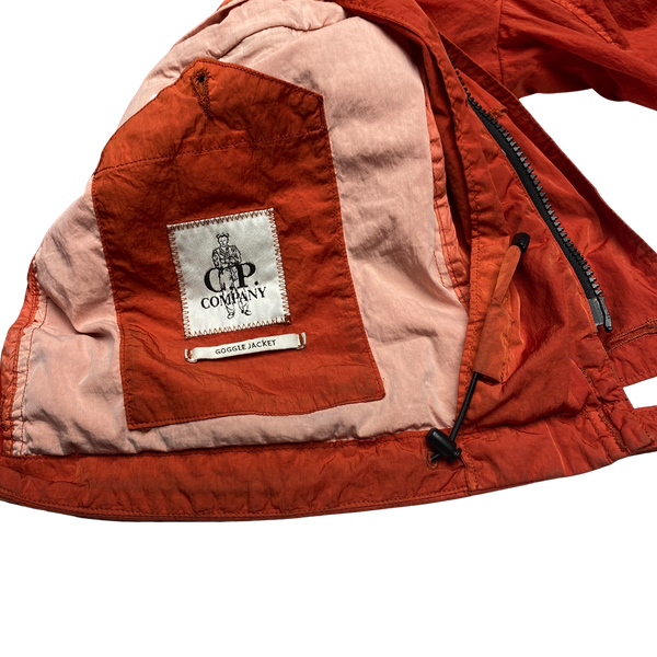 CP Company Orange Chrome Goggle Jacket