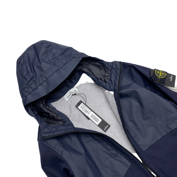 Stone Island 2016 Navy Soft Shell R Terry Jacket
