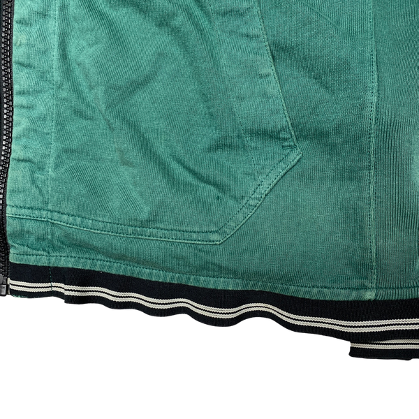 Stone Island 2013 Green Zipped Hoodie