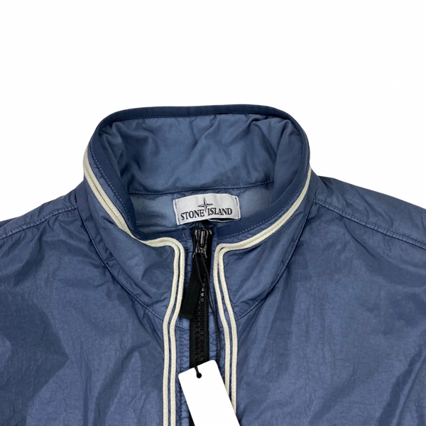 Stone Island Blue Crinkle Reps Padded Jacket