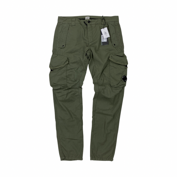 CP Company Olive Green Nylon Cargo Trousers