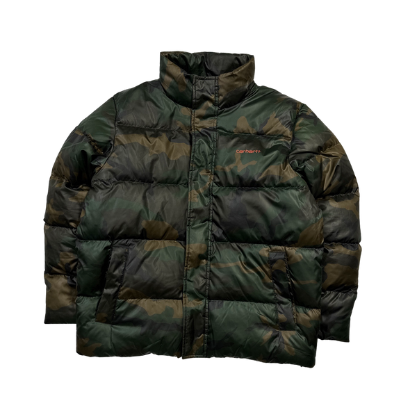 Carhartt Down Filled Camo Puffer Jacket