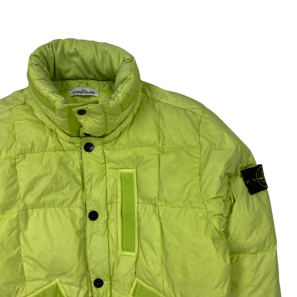 Stone Island 2019 Garment Dyed Crinkle Reps NY Down Puffer