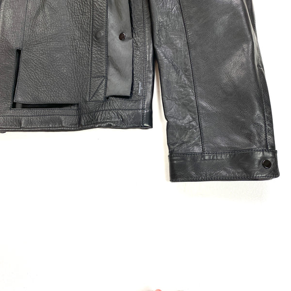 Stone Island Shadow Project Leather Jacket