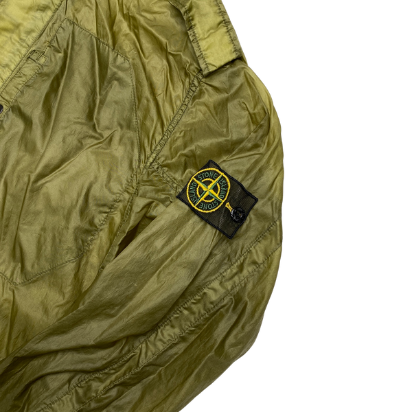 Stone Island Khaki 2009 Hyperlight Mesh Badge Parka Jacket