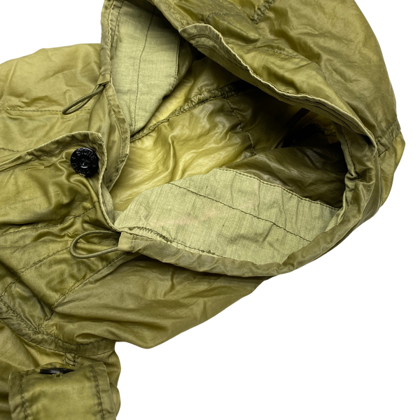 Stone Island Khaki 2009 Hyperlight Mesh Badge Parka Jacket