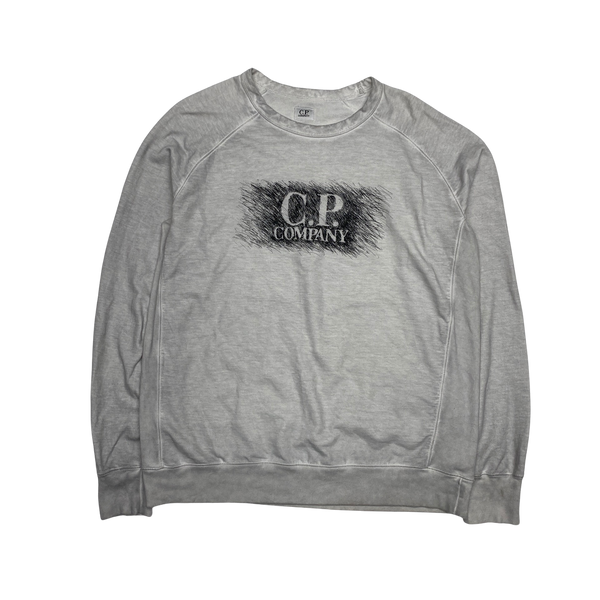 CP Company Grey Crewneck Sweatshirt