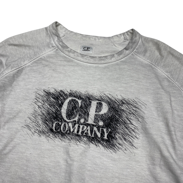 CP Company Grey Crewneck Sweatshirt