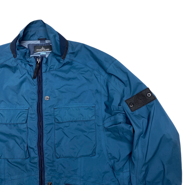 Stone Island Blue Shadow Project Pulver-R-3L Waterproof Jacket