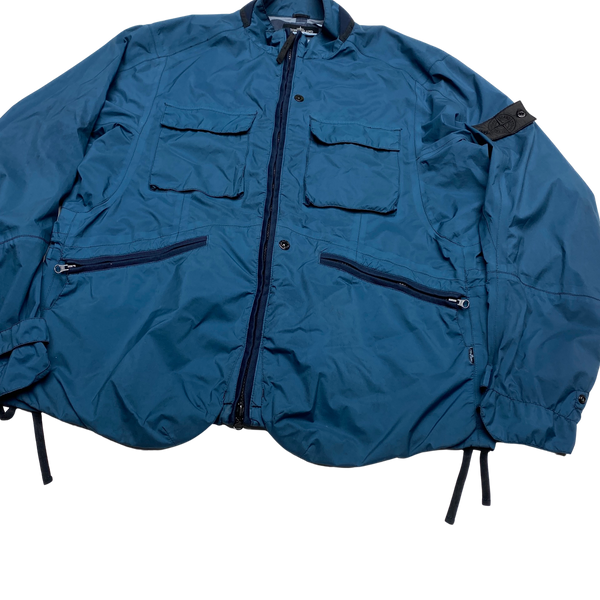 Stone Island Blue Shadow Project Pulver-R-3L Waterproof Jacket