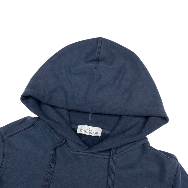 Stone Island 2018 Navy Cotton Pullover Hoodie
