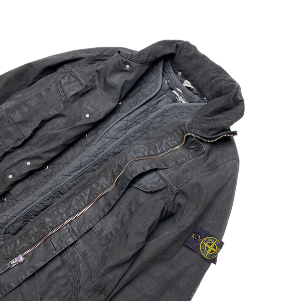 Stone Island 2003 Vintage Dutch Rope Lino Field Jacket