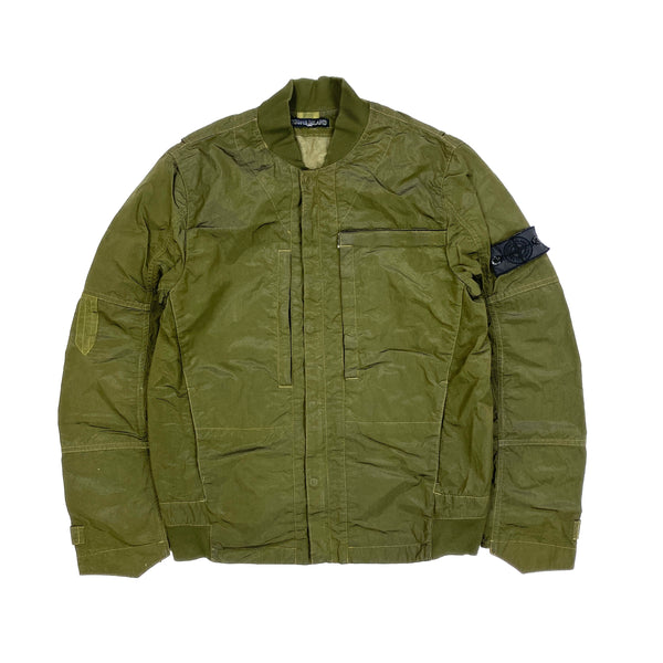 Stone Island Khaki Shadow Project Trylon R Jacket