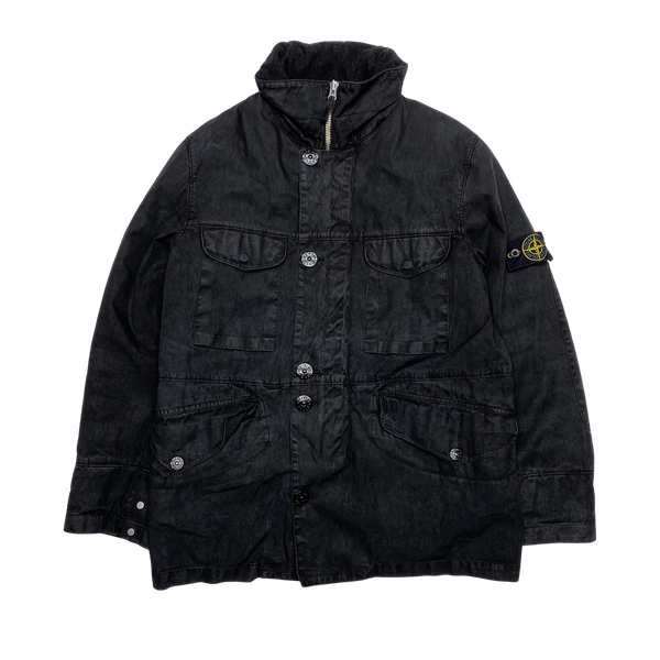 Stone Island 2003 Vintage Dutch Rope Lino Field Jacket
