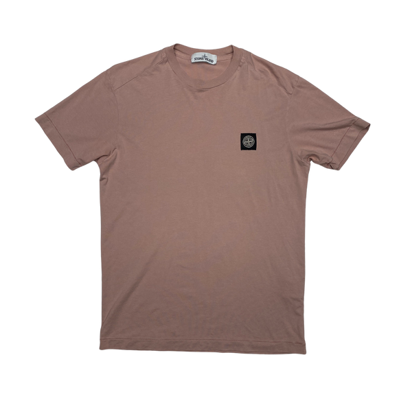 Stone Island 2016 Pink Cotton T Shirt