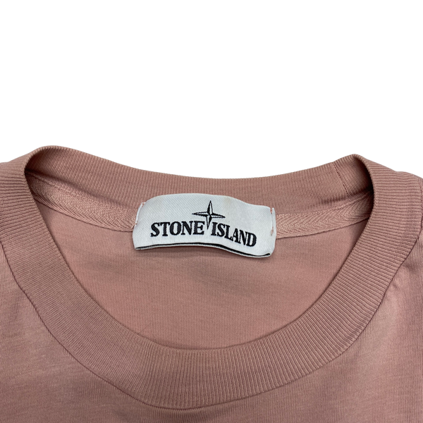 Stone Island 2016 Pink Cotton T Shirt